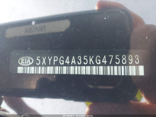 2019 KIA SORENTO 2.4L L
