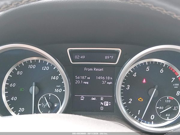 2012 MERCEDES-BENZ ML 350 4MATIC