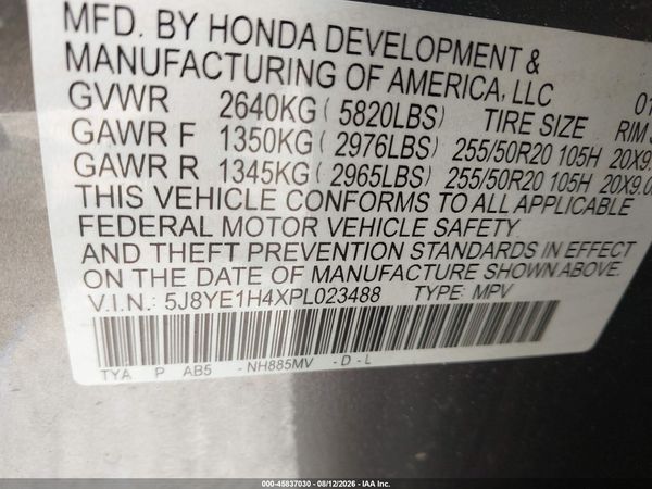 2023 ACURA MDX TECHNOLOGY PACKAGE