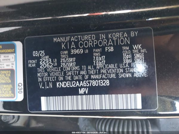 2025 KIA SELTOS S