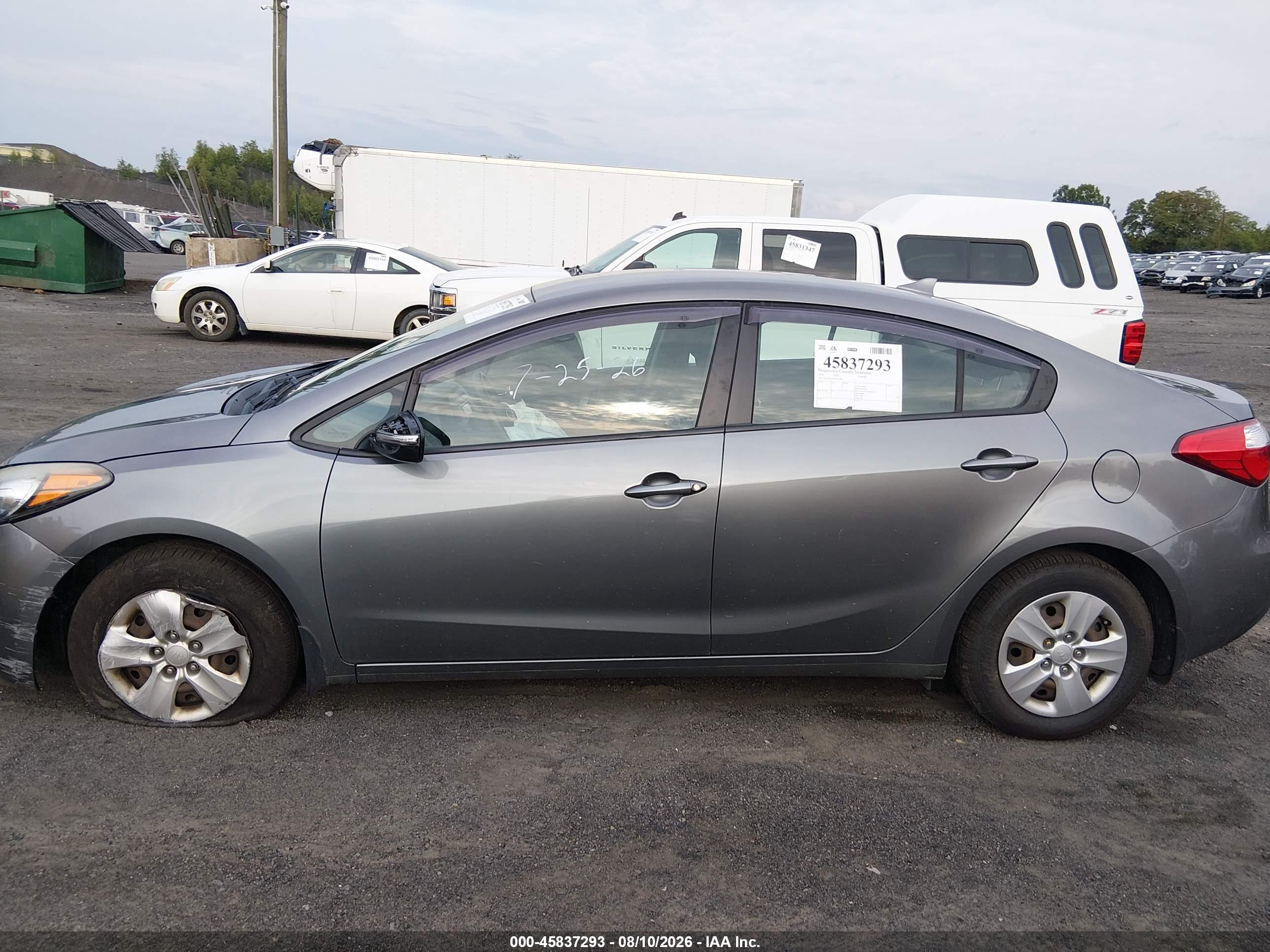 2016 KIA FORTE LX