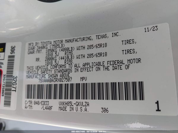 2024 TOYOTA SEQUOIA TRD PRO