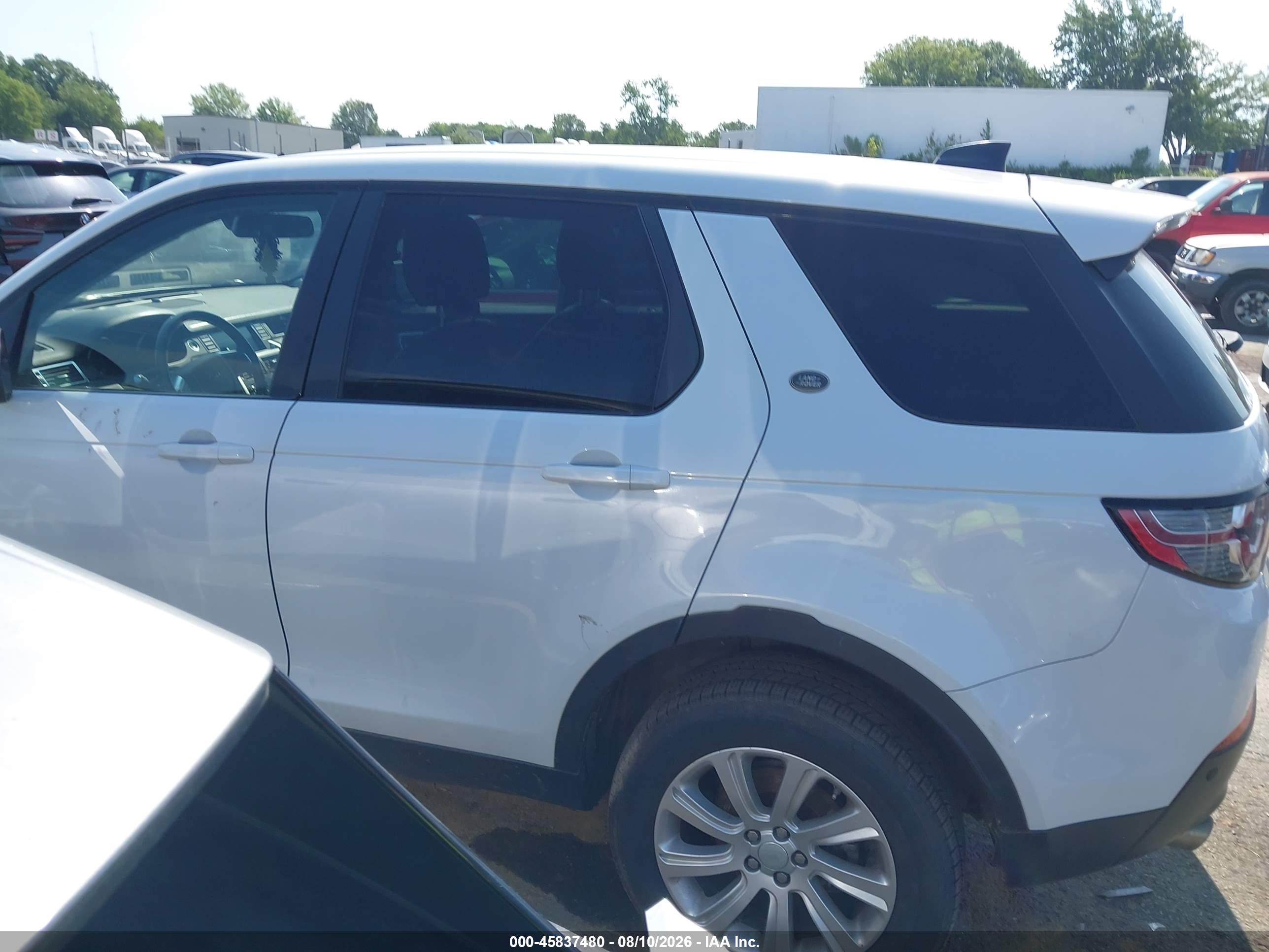 2019 LAND ROVER DISCOVERY SPORT SE