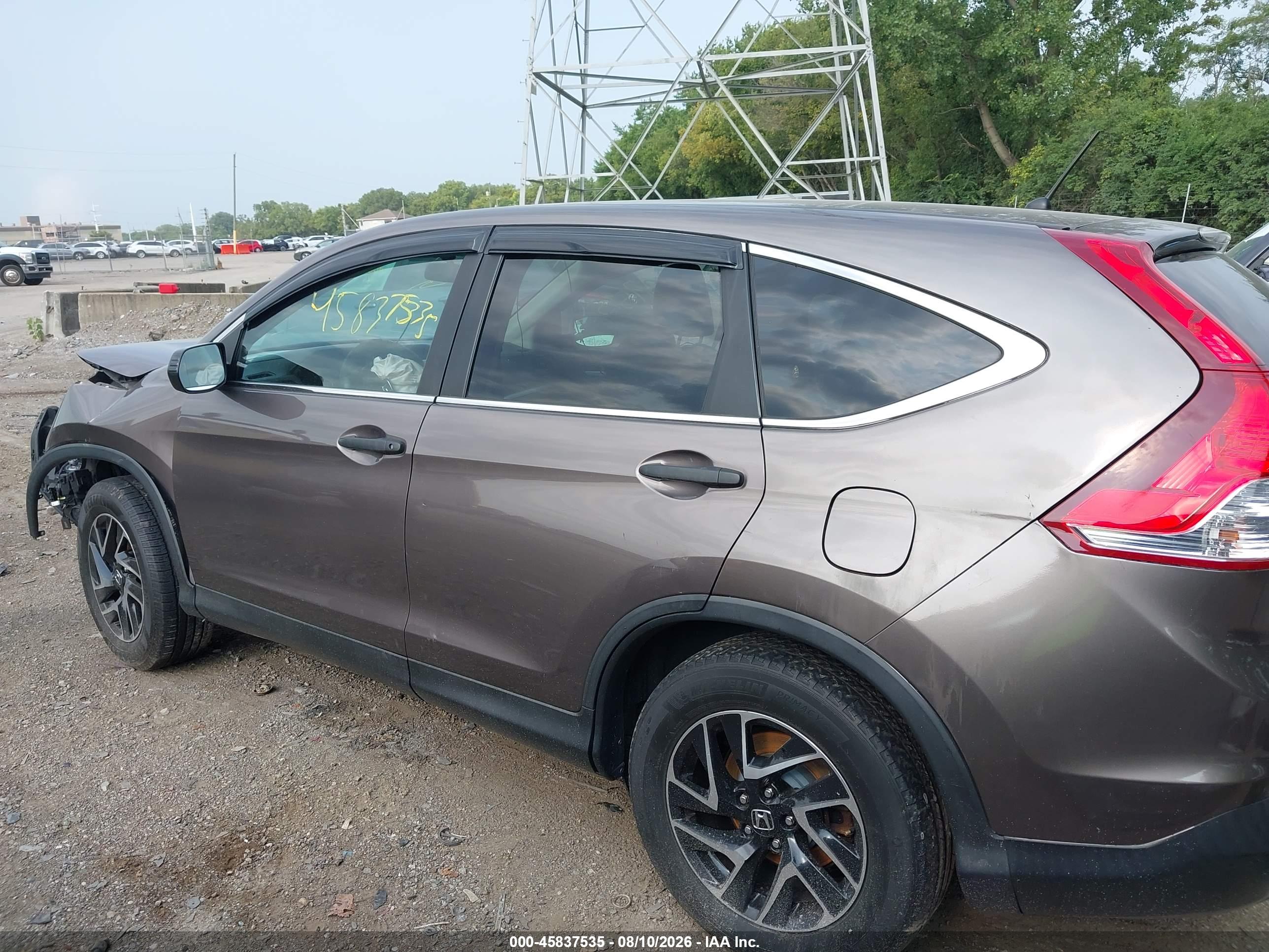 2016 HONDA CR-V SE