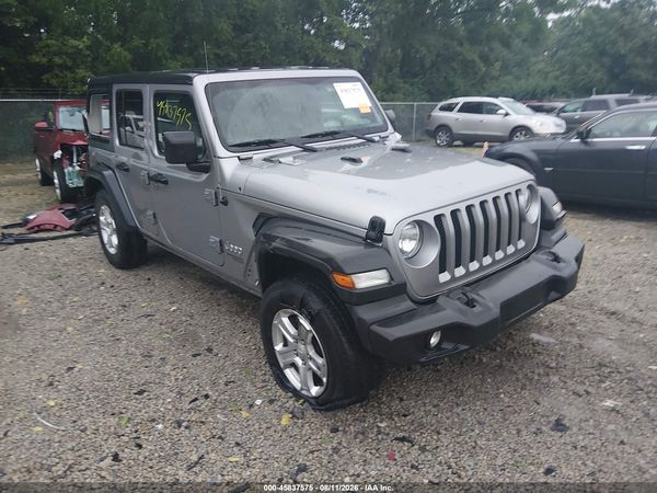 2019 JEEP WRANGLER UNLIMITED SPORT S 4X4