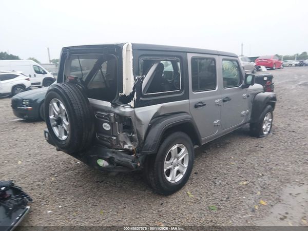 2019 JEEP WRANGLER UNLIMITED SPORT S 4X4