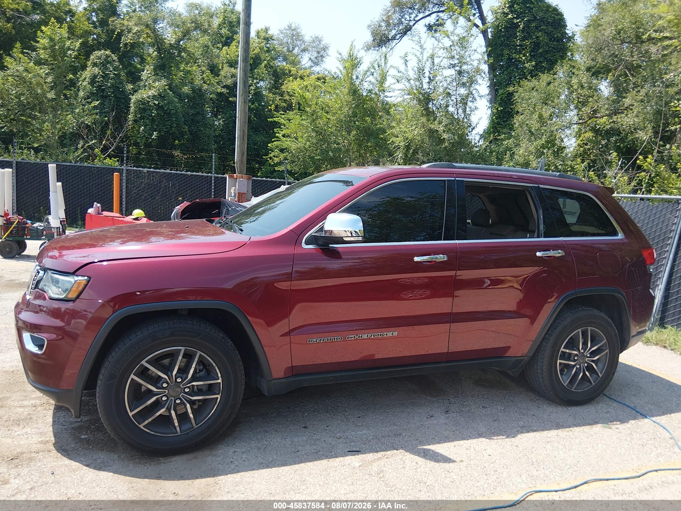 2019 JEEP GRAND CHEROKEE LIMITED 4X2