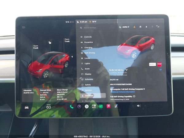 2021 TESLA MODEL Y