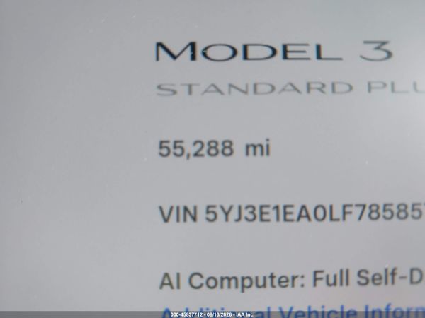 2020 TESLA MODEL 3