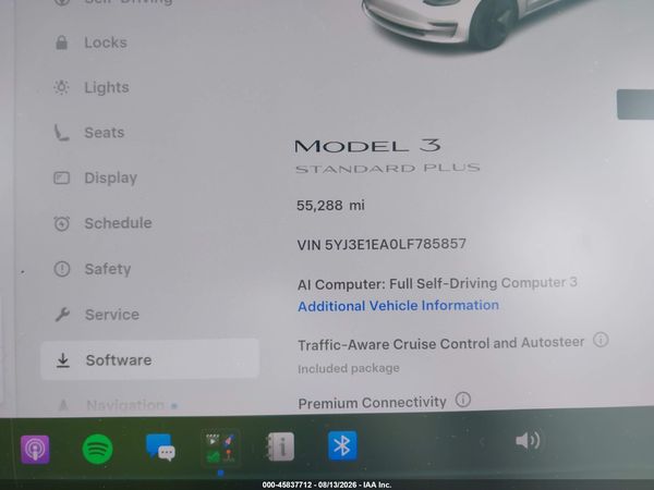 2020 TESLA MODEL 3