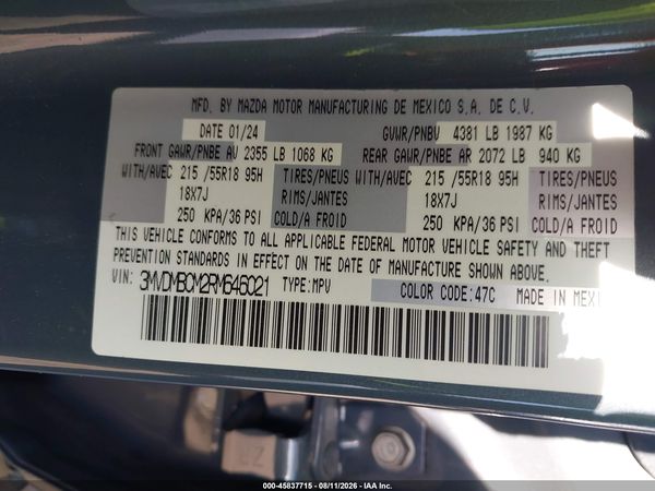 2024 MAZDA CX-30 2.5 S CARBON EDITION