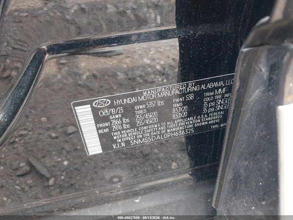 2023 HYUNDAI SANTA FE CALLIGRAPHY