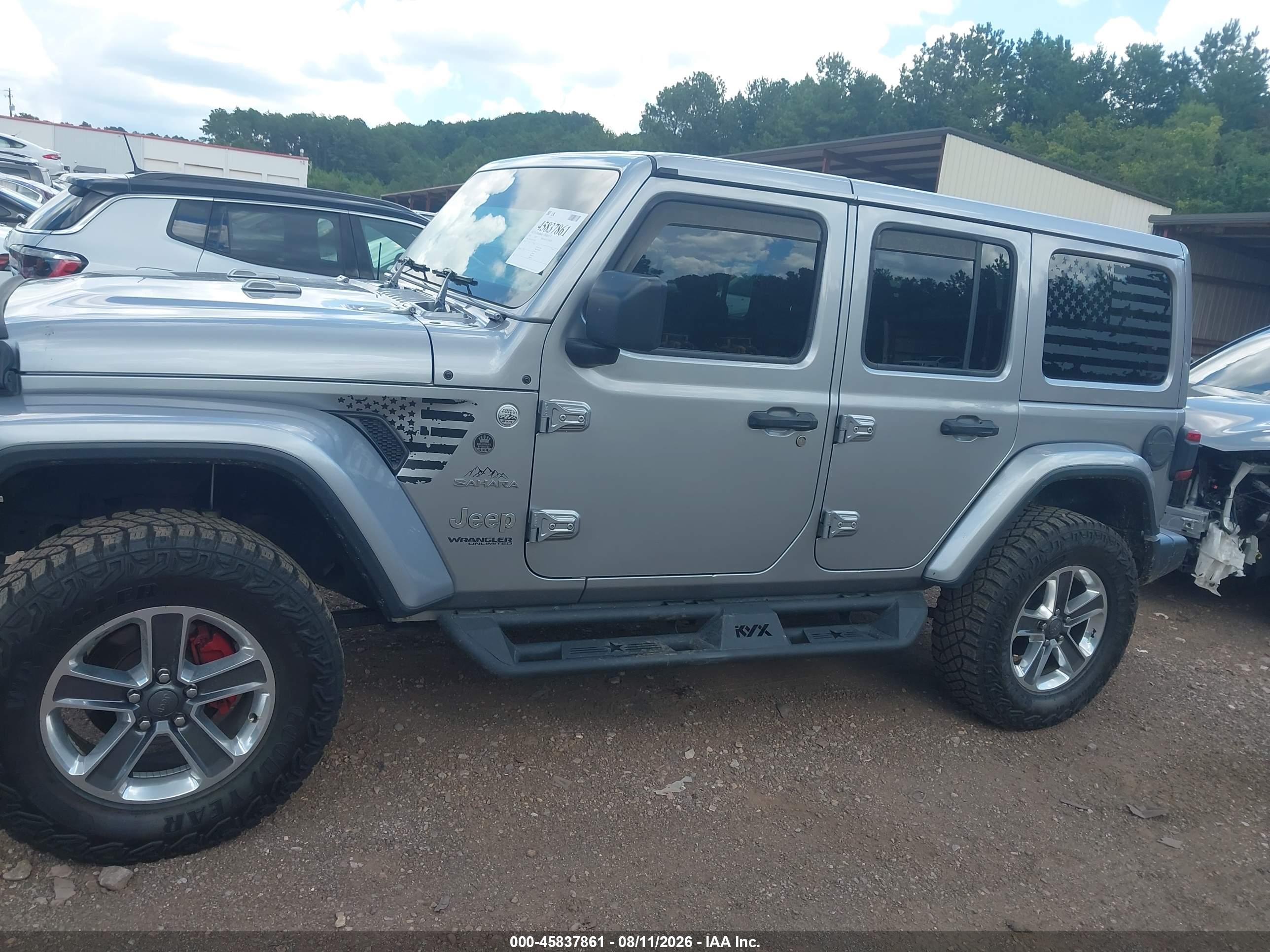 2018 JEEP WRANGLER UNLIMITED SAHARA 4X4