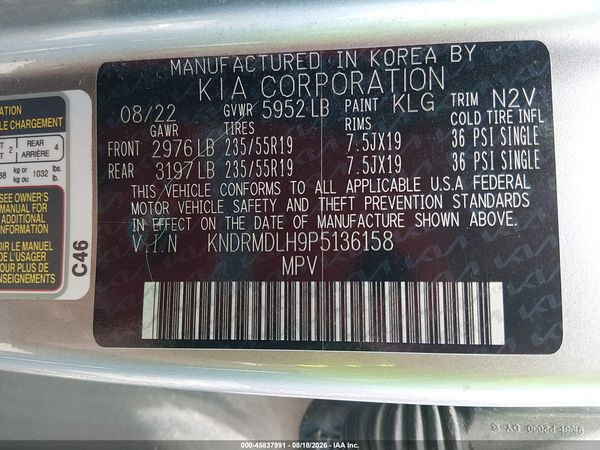 2023 KIA SORENTO PLUG-IN HYBRID SX PRESTIGE