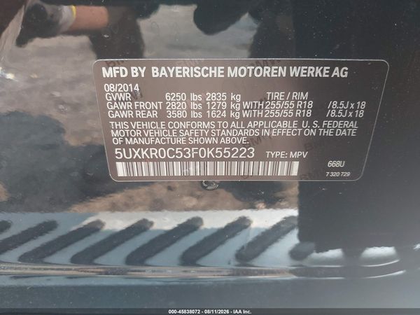 2015 BMW X5 XDRIVE35I