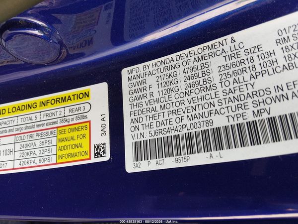 2023 HONDA CR-V EX AWD