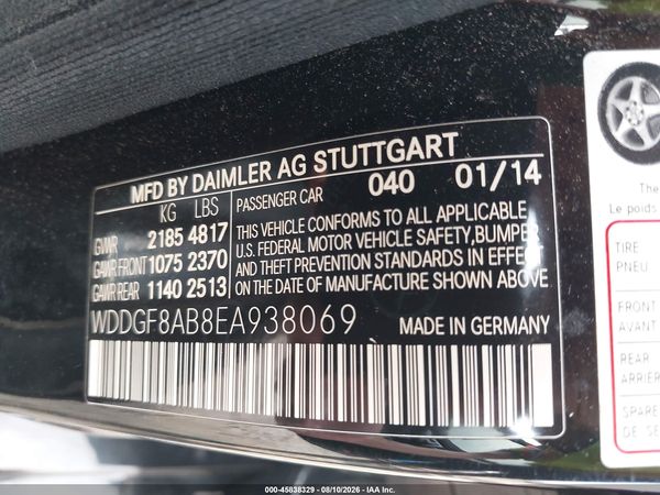 2014 MERCEDES-BENZ C 300 SPORT 4MATIC