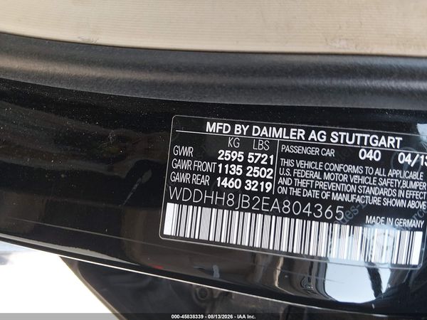 2014 MERCEDES-BENZ E 350 4MATIC
