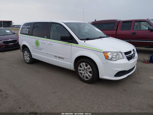 2017 DODGE GRAND CARAVAN SE — I1