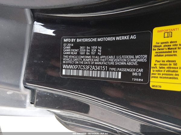 2015 MINI HARDTOP COOPER S