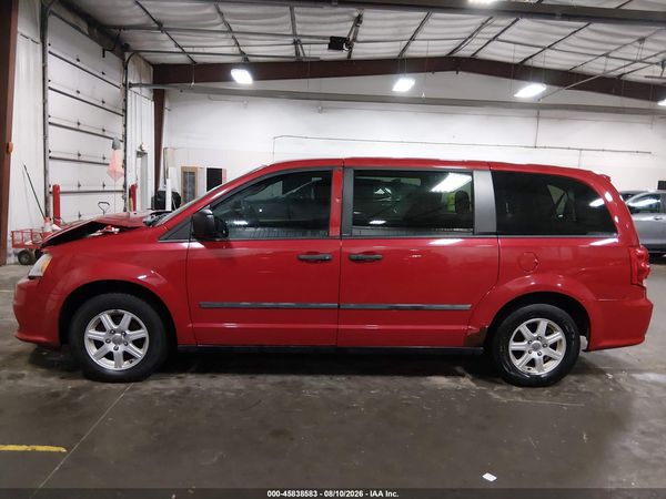 2012 DODGE GRAND CARAVAN SE/AVP — I117