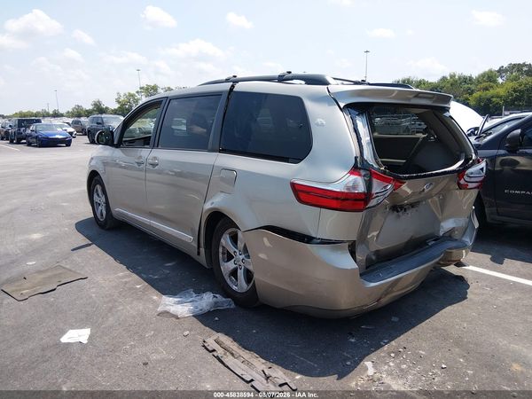 2015 TOYOTA SIENNA LE 8 PASSENGER