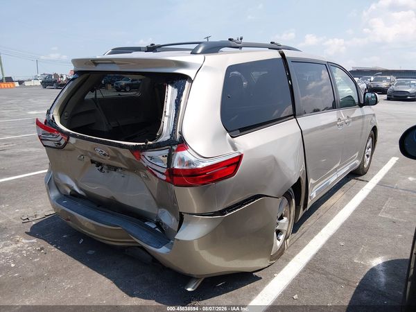 2015 TOYOTA SIENNA LE 8 PASSENGER
