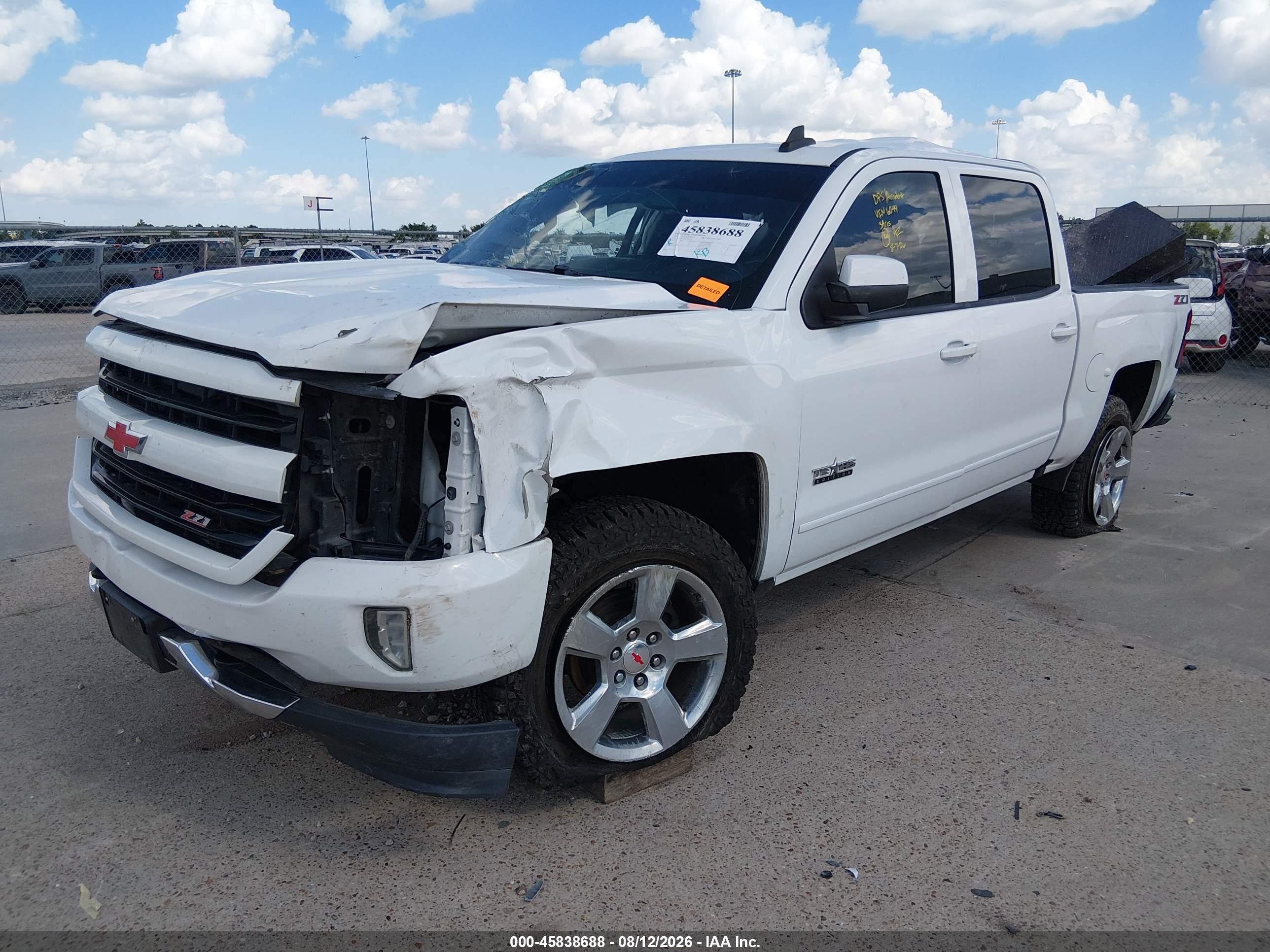 2018 CHEVROLET SILVERADO 1500 2LT — I2