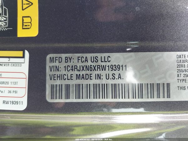 2024 JEEP WRANGLER 4XE SPORT S 4XE