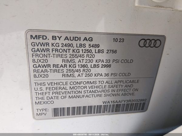 2024 AUDI Q5 SPORTBACK
