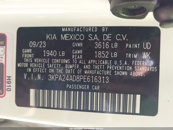 2023 KIA RIO LX