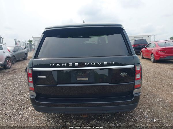 2016 LAND ROVER RANGE ROVER 5.0L V8 SUPERCHARGED
