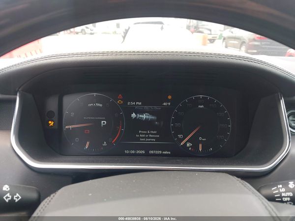2016 LAND ROVER RANGE ROVER 5.0L V8 SUPERCHARGED