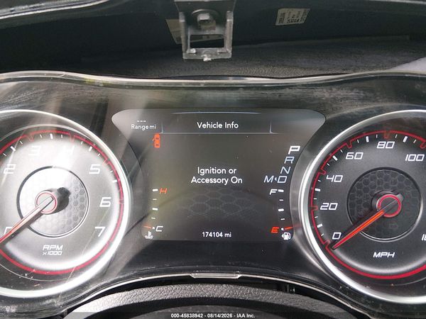 2019 DODGE CHARGER R/T RWD