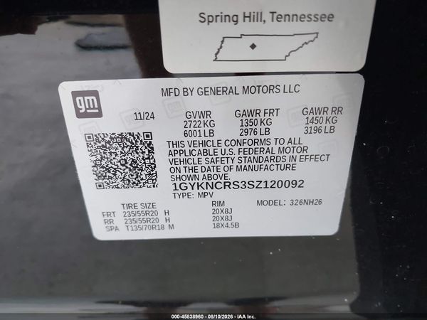2025 CADILLAC XT5 FWD PREMIUM LUXURY
