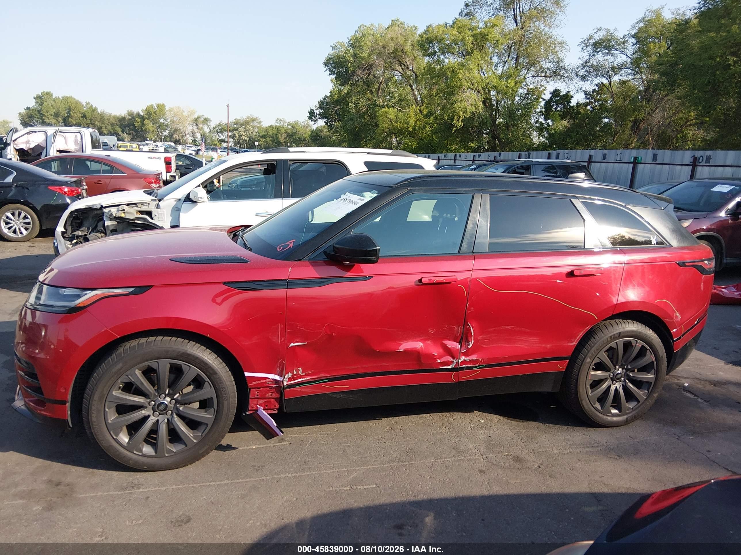 2019 LAND ROVER RANGE ROVER VELAR P250 R-DYNAMIC SE
