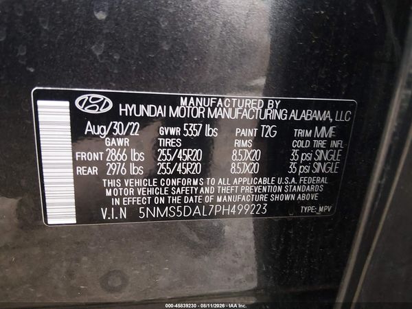 2023 HYUNDAI SANTA FE CALLIGRAPHY