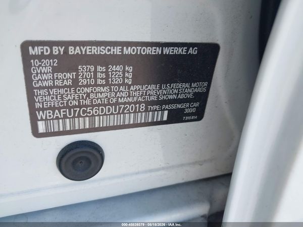 2013 BMW 535I XDRIVE