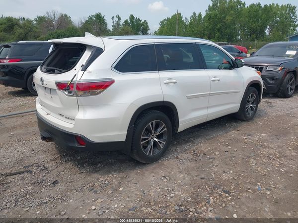 2016 TOYOTA HIGHLANDER XLE V6