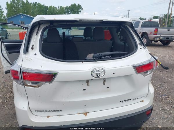 2016 TOYOTA HIGHLANDER XLE V6