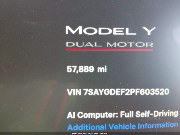 2023 TESLA MODEL Y