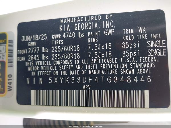 2026 KIA SPORTAGE EX