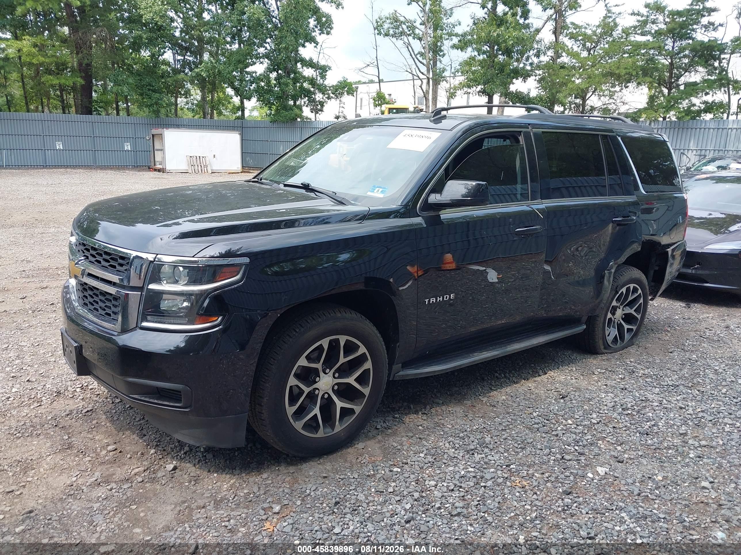2015 CHEVROLET TAHOE LT — I2