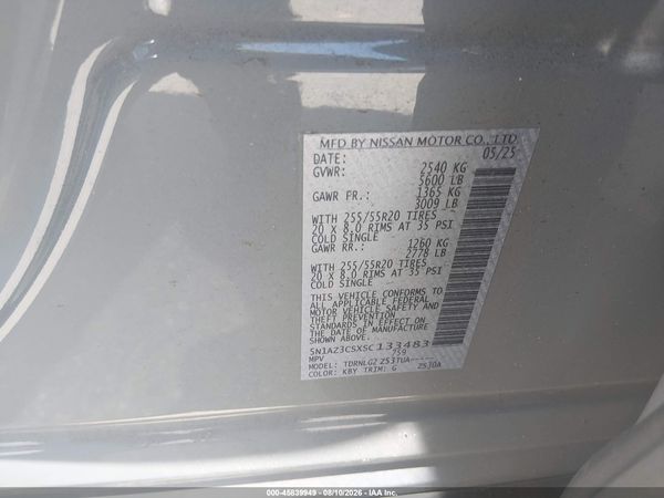 2025 NISSAN MURANO SL