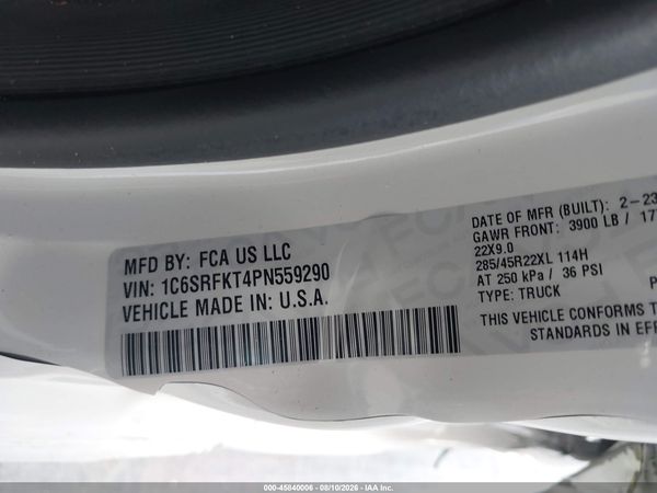 2023 RAM 1500