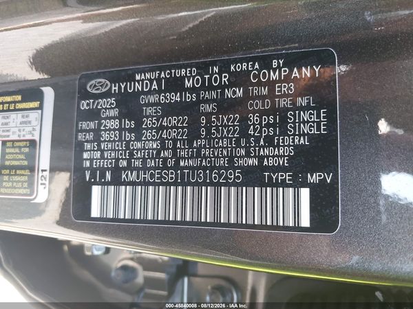 2026 GENESIS GV80 2.5T PRESTIGE AWD