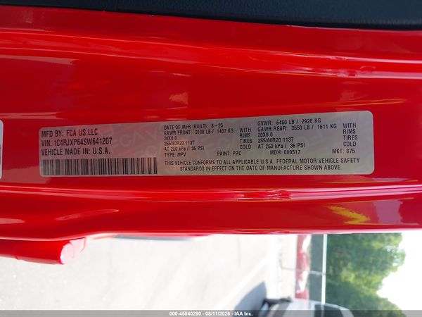 2025 JEEP WRANGLER 4XE SAHARA 4XE
