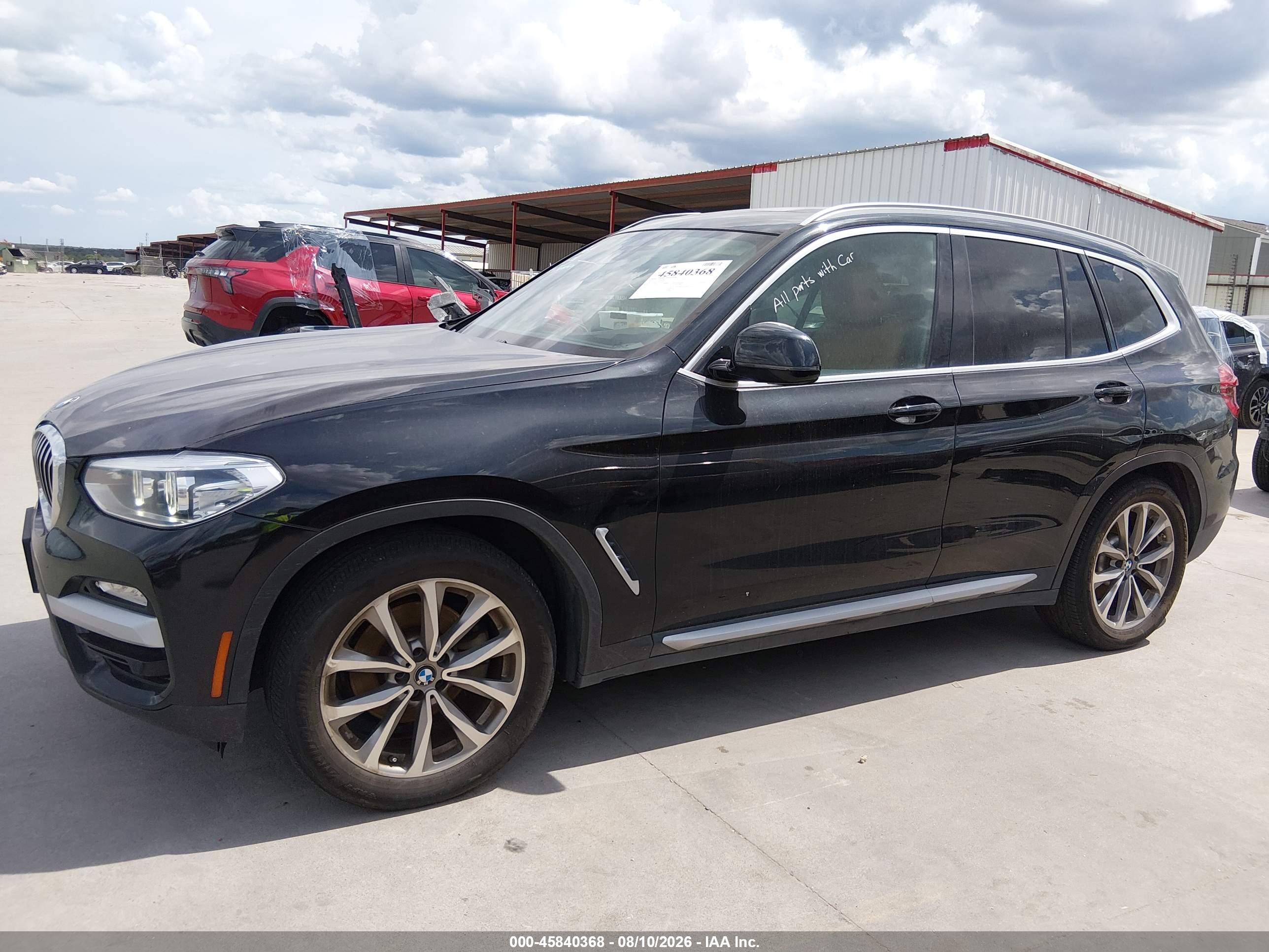 2019 BMW X3 SDRIVE30I