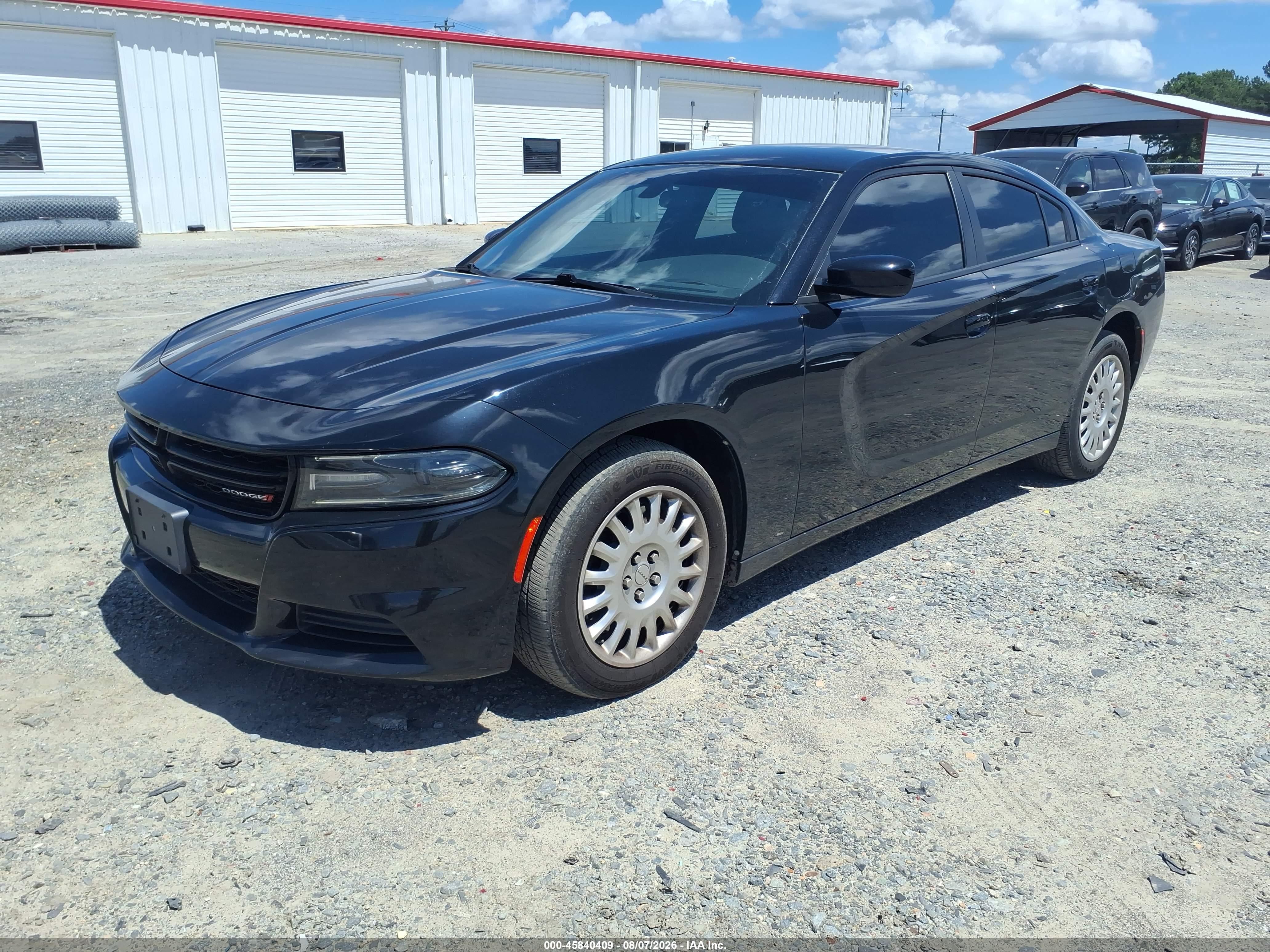 2019 DODGE CHARGER POLICE AWD — I2