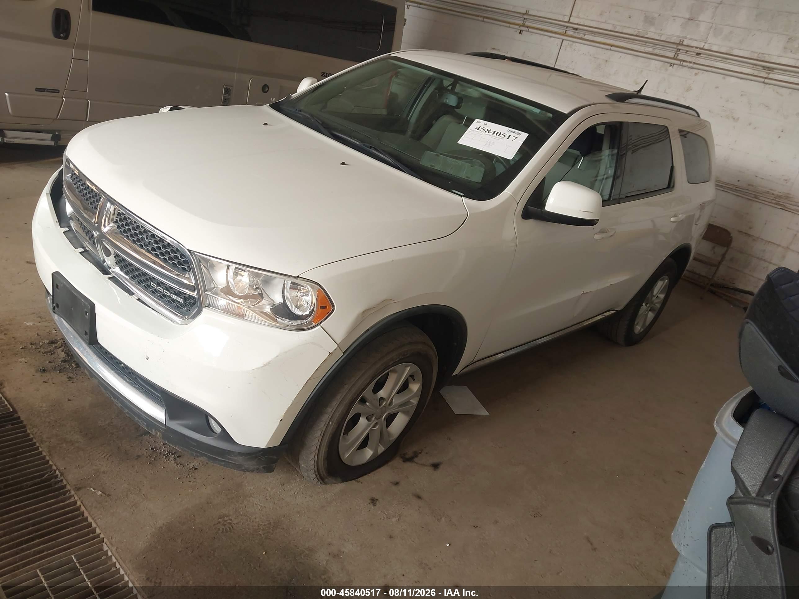 2012 DODGE DURANGO SXT